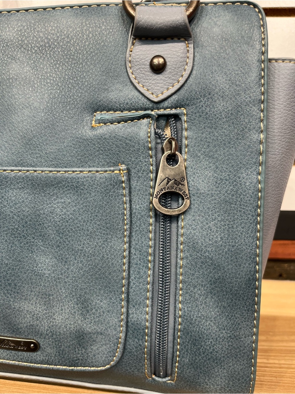 Montana West faux leather concealed-carry bag - Picture 5 of 14